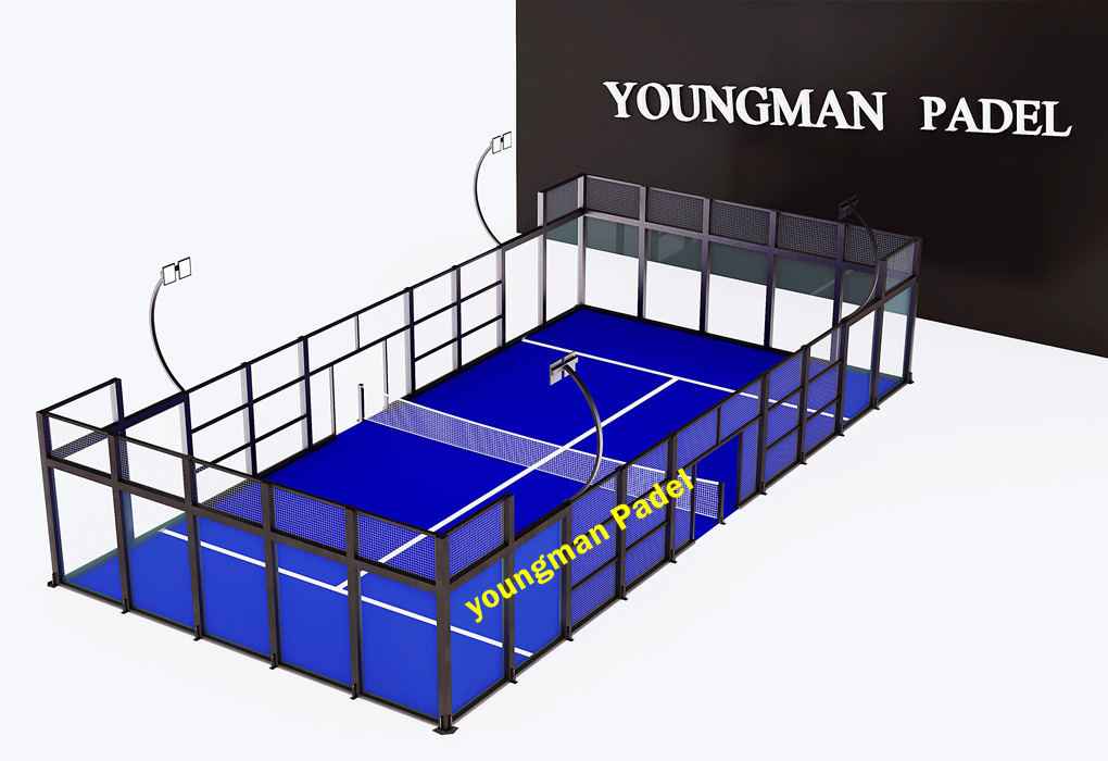 Indoors Panoramic Padel Court