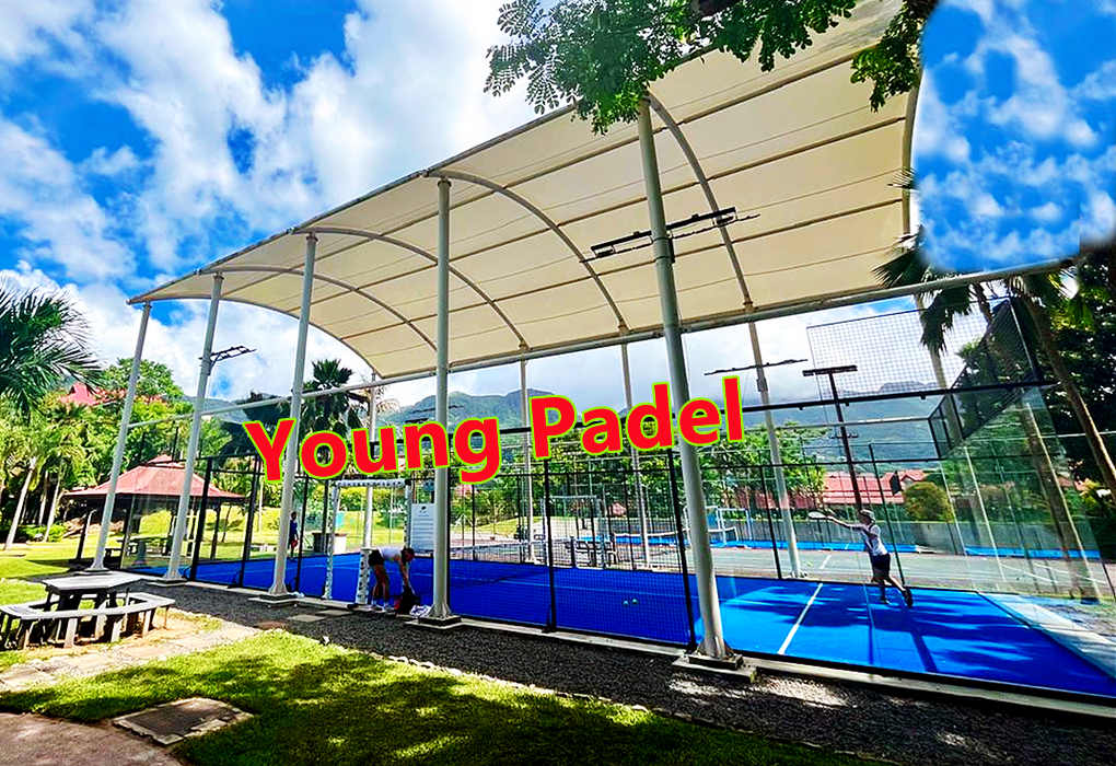 super panoramic Padel tennis Court from China