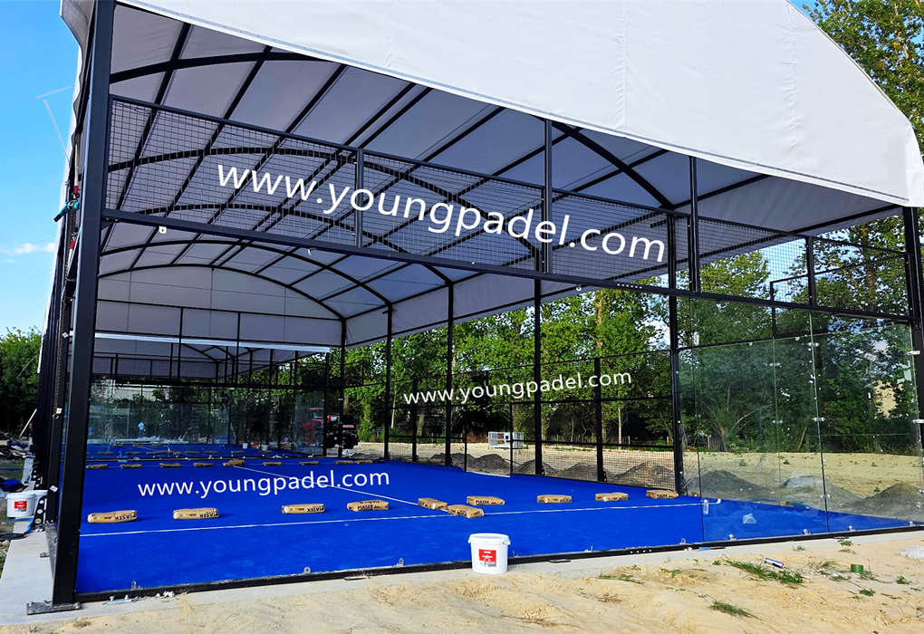 Colômbia - 61 quadras de padel com cobertura instaladas.